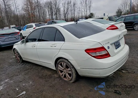 2010 Mercedes-Benz C 300 4Matic from USA, damaged, VIN WDDGF8BB3AR092847